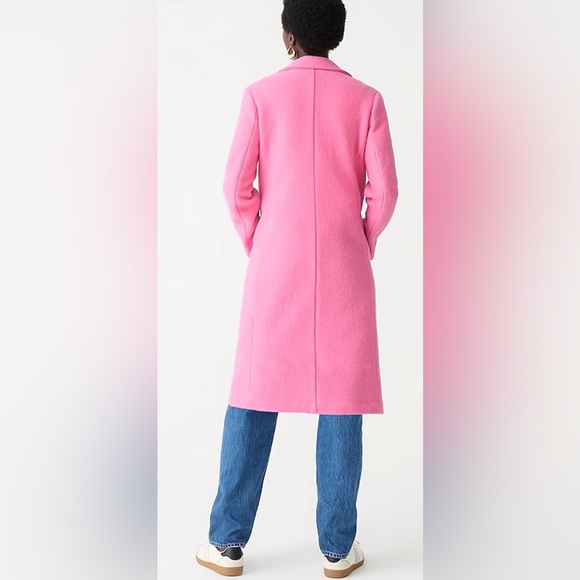 Jcrew Petite new Daphne topcoat in Italian boiled wool - Picture 8 of 8